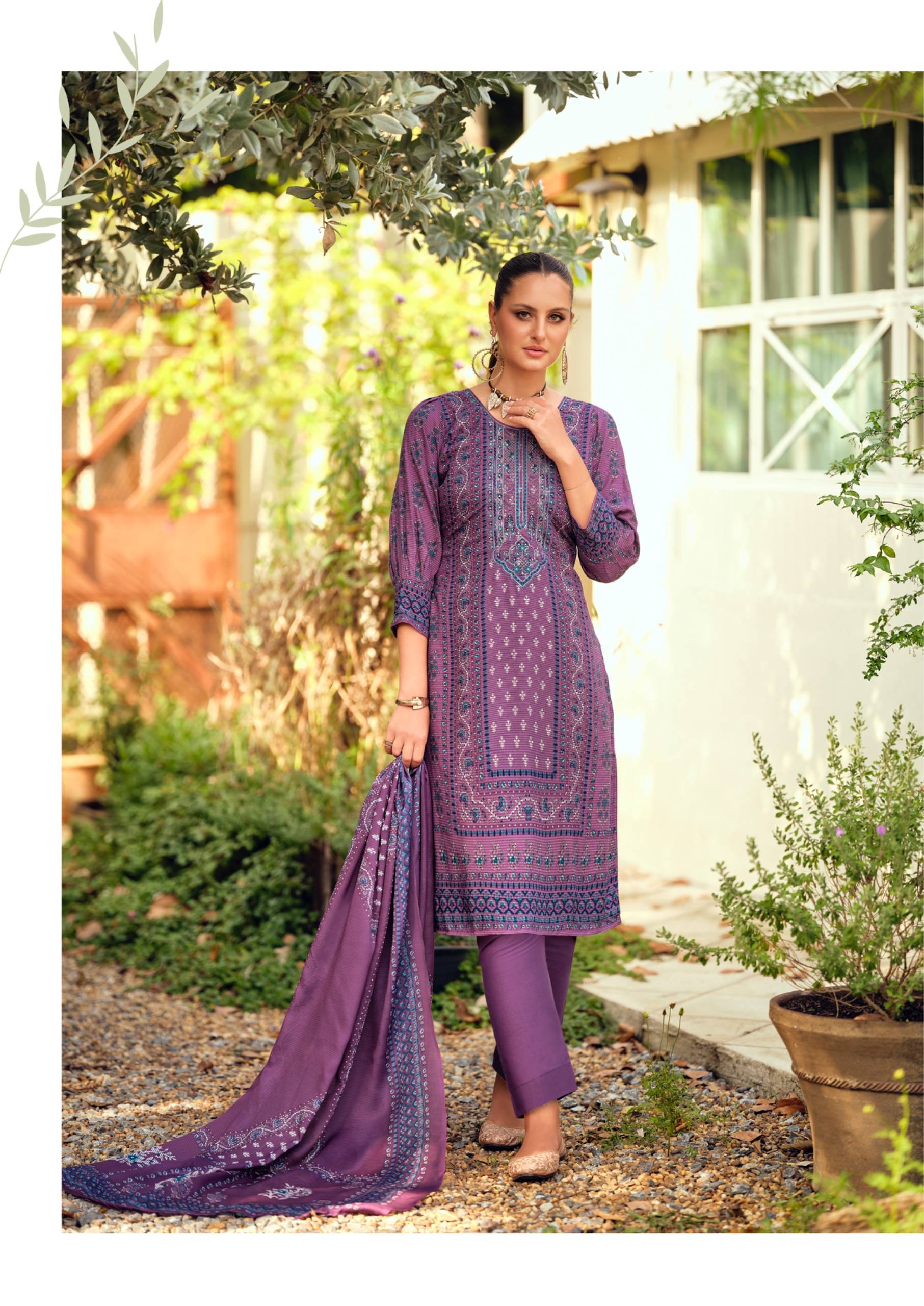 NIZAAM VOL 2 By NISANKA 2001 To 2004 Series Stylish Beautiful Colourful VISCOSE Dresses At Wholesale Price